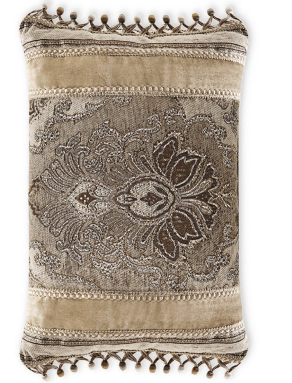 J Queen Bradshaw Boudoir Pillow, 15x21 Inches, Color Is Natural